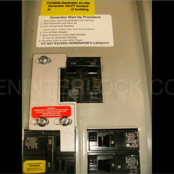 breaker throw Generator Murray ITE, Siemens or fits interlock Gould, kit