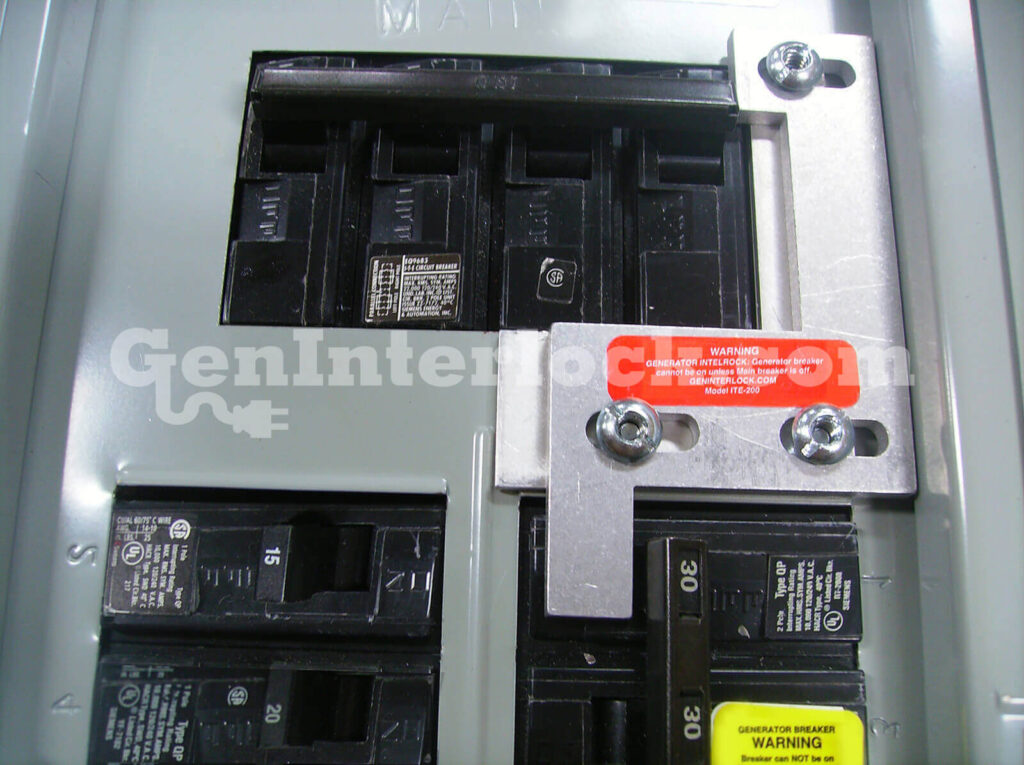 Generator Interlock Kit Siemens And Ite 150 And 200 Amp Panels Geninterlock